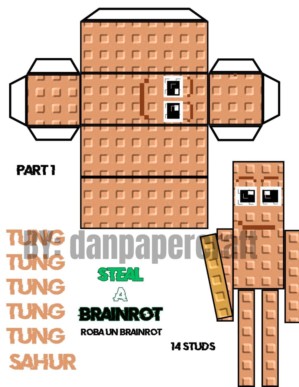 Tung tung tung tung tung sahur (steal a brainrot) — Tung Tung Tung Sahur (pinterest)