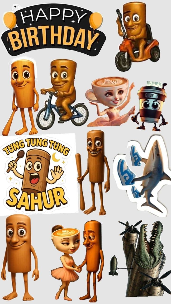 Topper tung tung sahur — Tung Tung Tung Sahur (pinterest)
