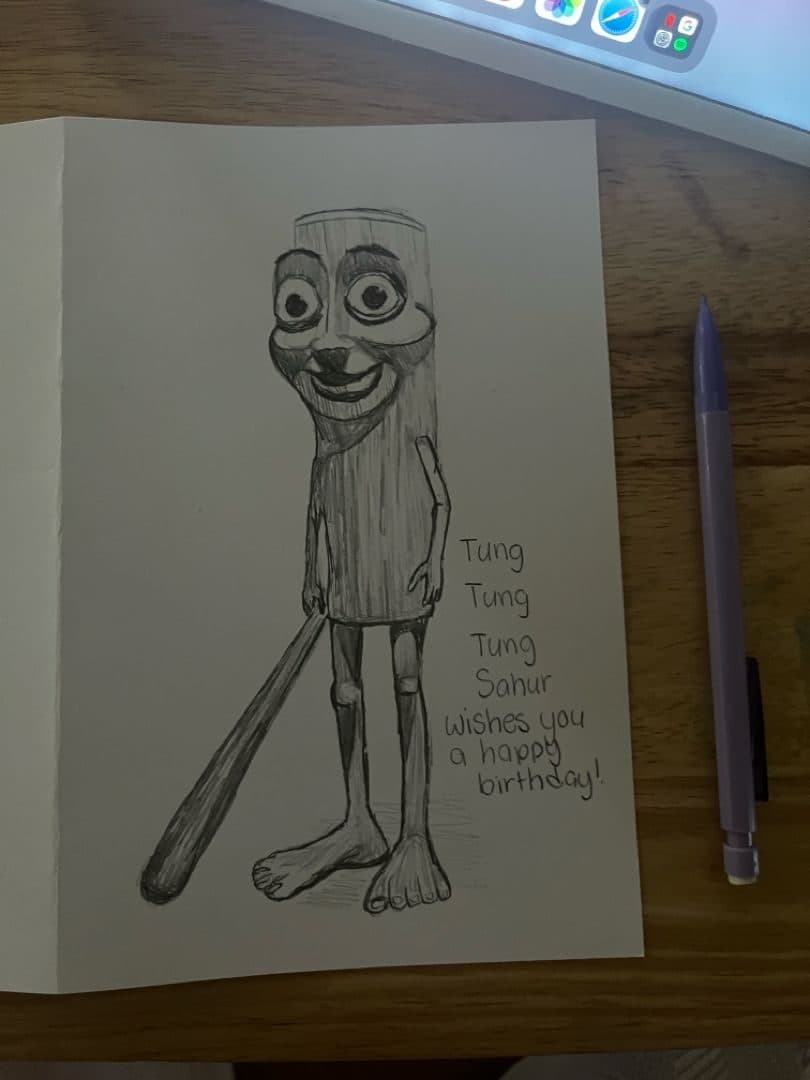 Tung tung sahur brainrot birthday wish · 81 — Tung Tung Tung Sahur (pinterest)