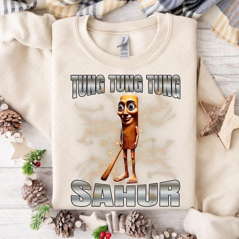 Tung Tung Tung Sahur Meme Brainrot Humor Gen Z PNG Digital, Funny ... — Tung Tung Tung Sahur (web)