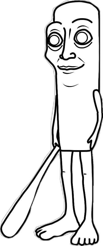 Step by Step Drawing Tung Tung Tung Sahur · 9 — Tung Tung Tung Sahur (pinterest)