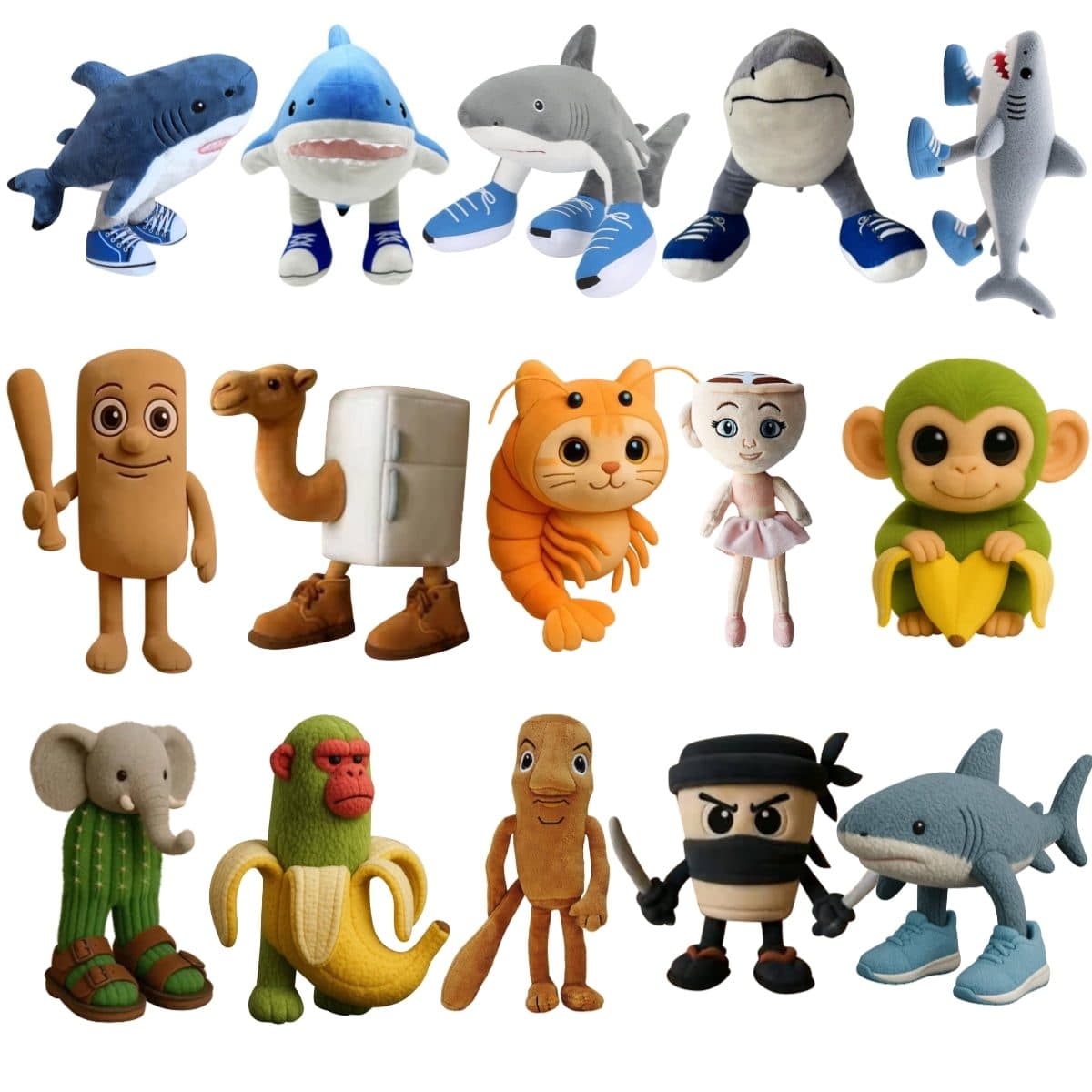 Capochino Assasino Tung Tung Tung Sahur Tralalelo Tralala Plush Toy .. — Tung Tung Tung Sahur (web)