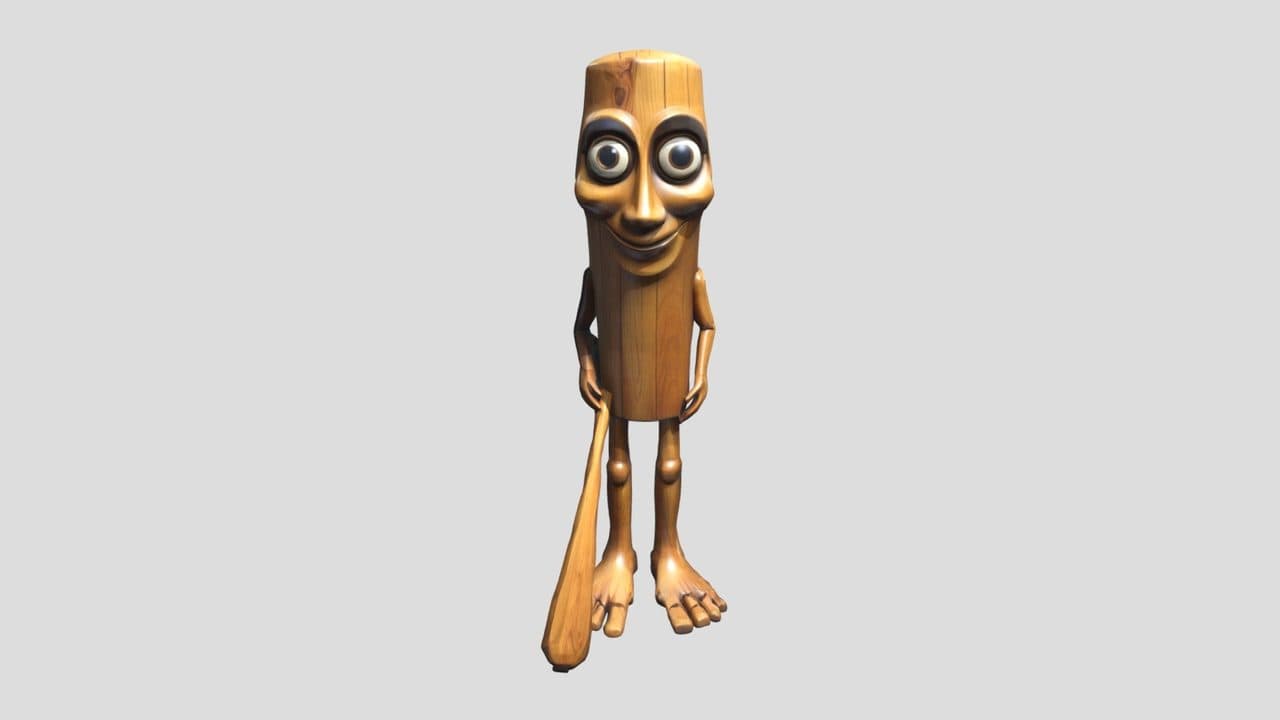 Tung tung sahur - Download Free 3D model by zainyurisqosoul [8f6cd02 . — Tung Tung Tung Sahur (web)