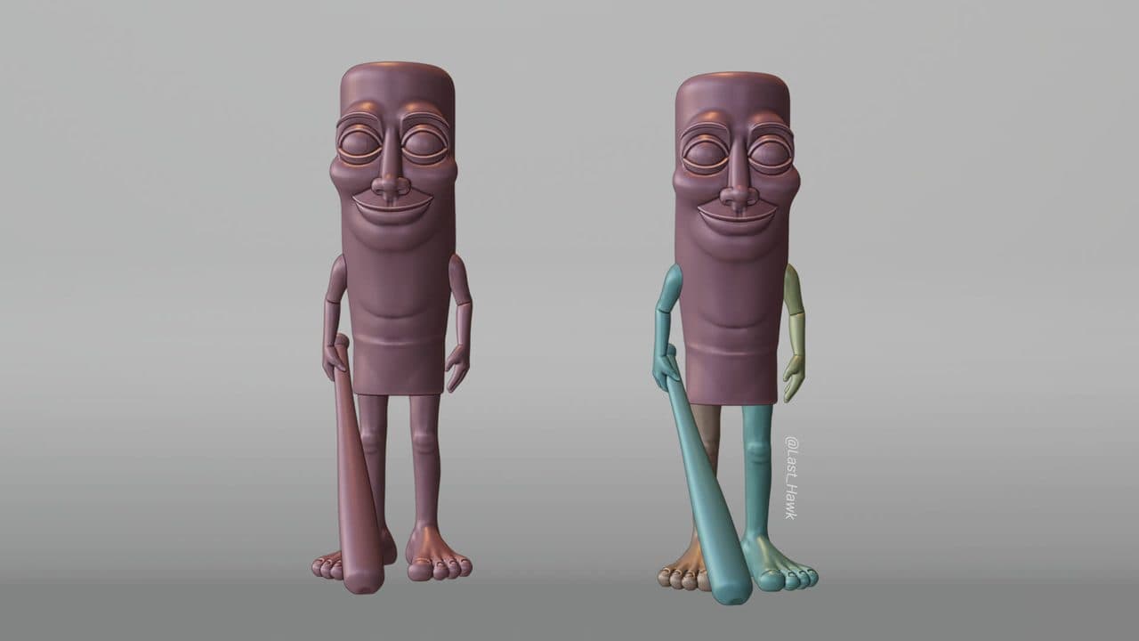 Tung Tung Tung Sahur - 3D Model by Last_Hawk · 89 — Tung Tung Tung Sahur (web)