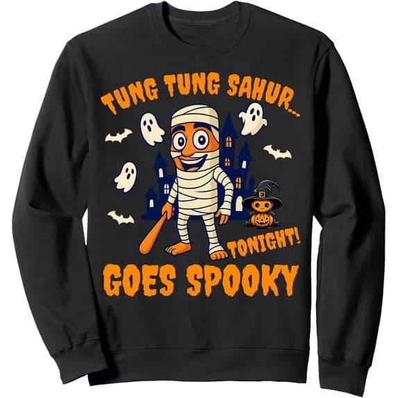Tung Sahur Halloween Italian Unisex Sweatshirt - Walmart.com — Tung Tung Tung Sahur (web)