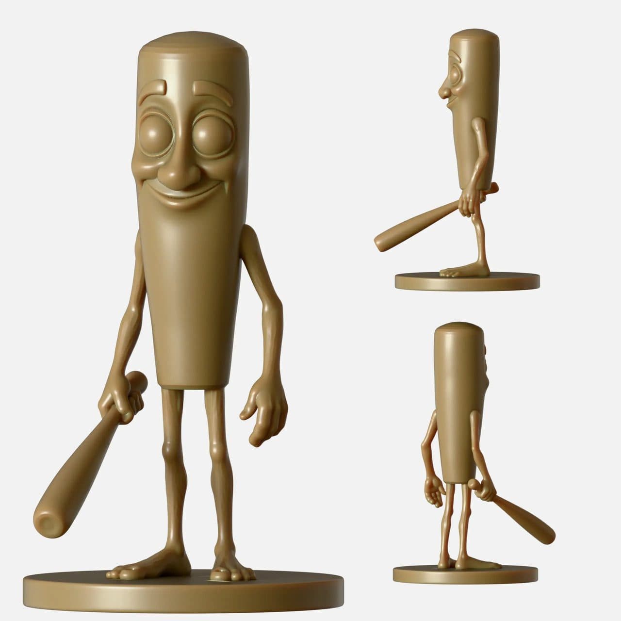 3D Printer Files — Tung Tung Tung Sahur (web)