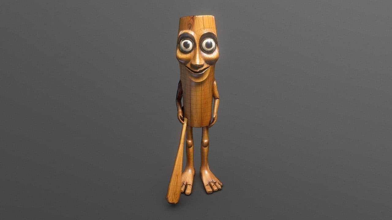 Tung Tung Tung Sahur (Lowpoly version) - Download Free 3D model by ... — Tung Tung Tung Sahur (web)